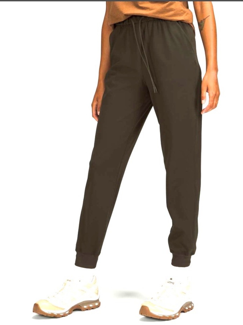 Lululemon Stretch High-Rise Jogger *Shorter Length in Colour Dark Olive Size 8